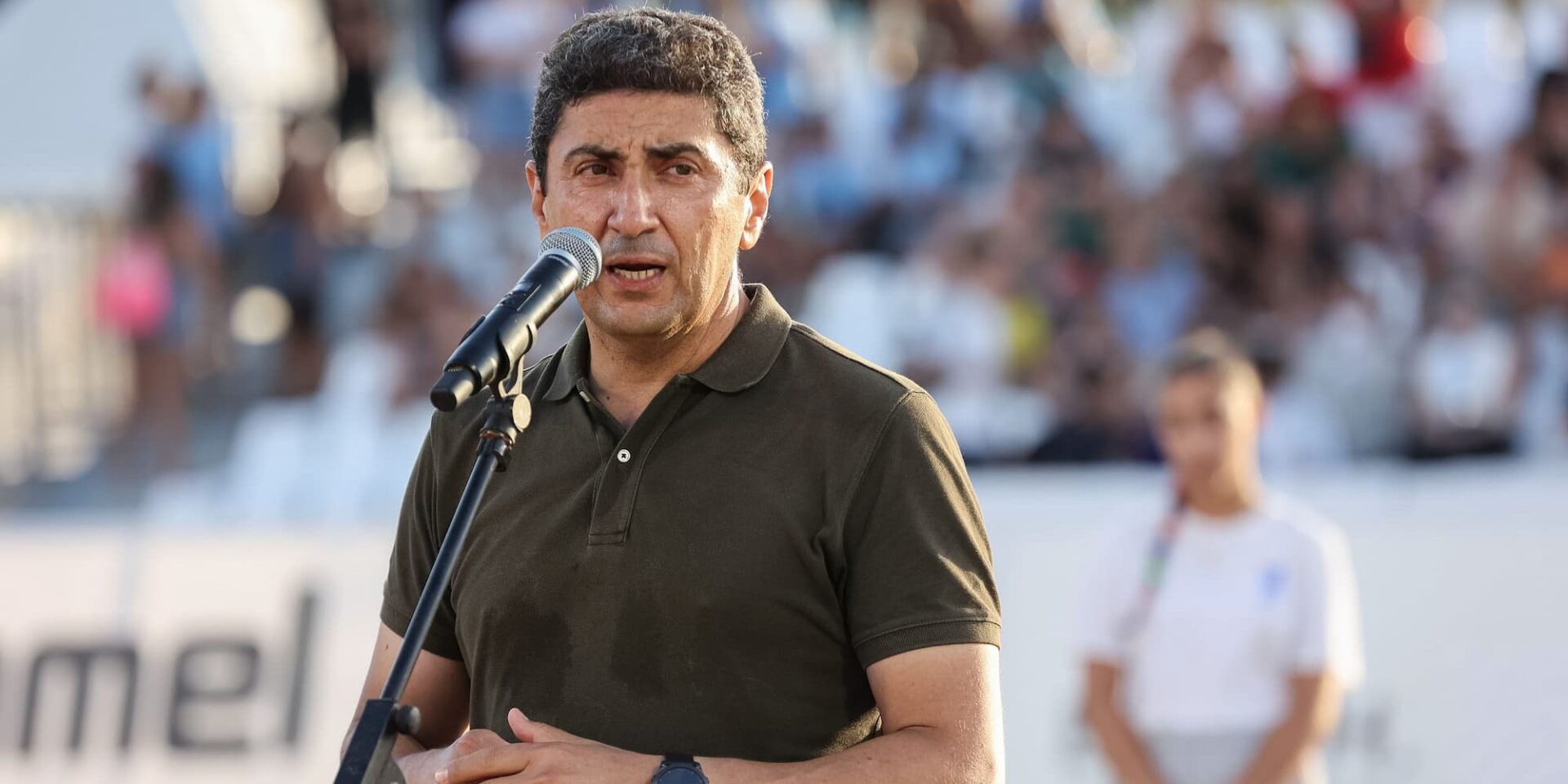 Ο υφυπουργός αθλητισμού Λευτέρης Αυγενάκης