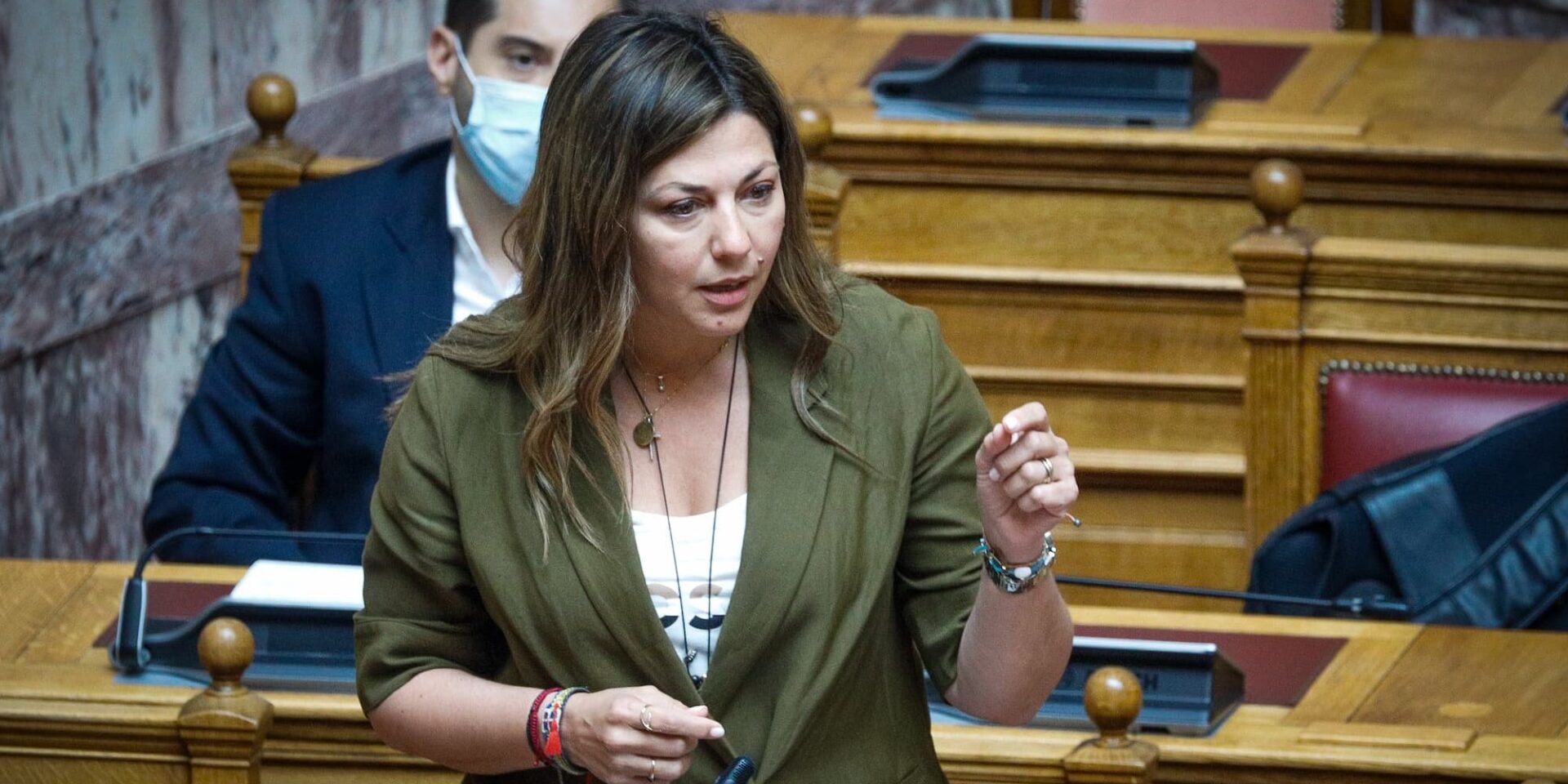 Η υφυπουργός Τουρισμού, Σοφία Ζαχαράκη