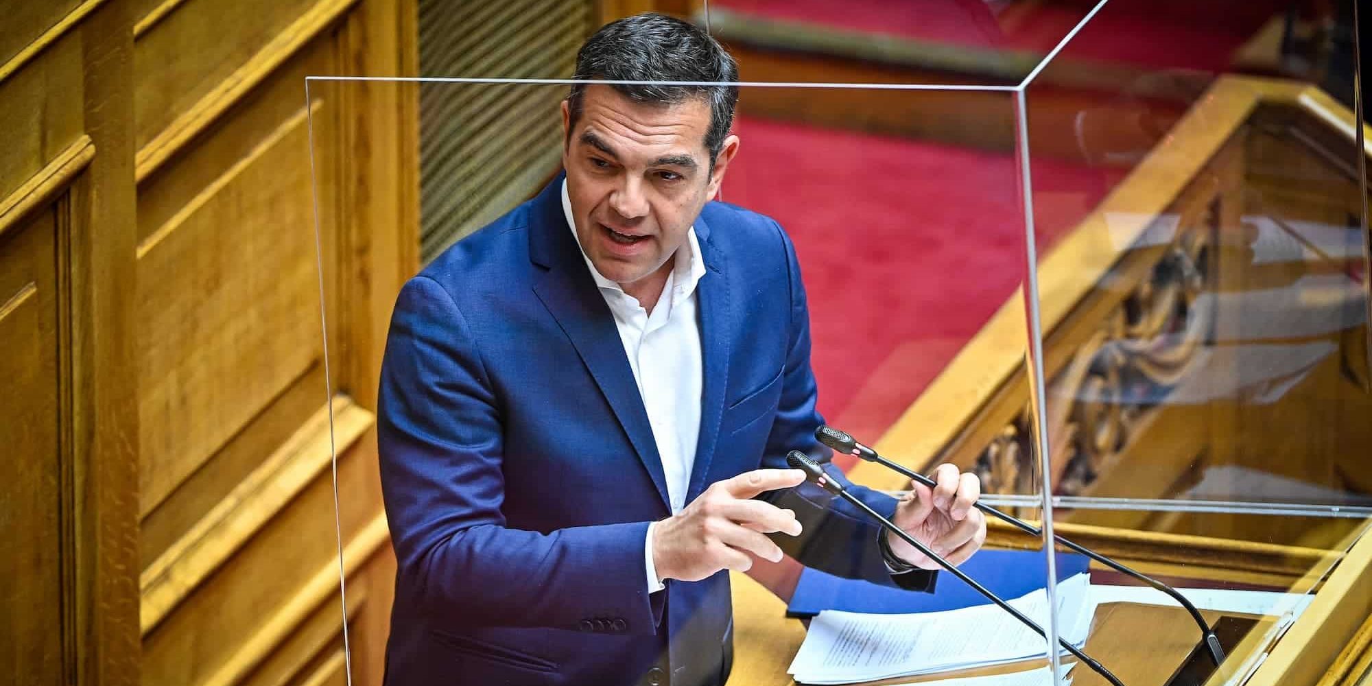 Ο Αλέξης Τσίπρας στην δευτερολογία του στην Βουλή