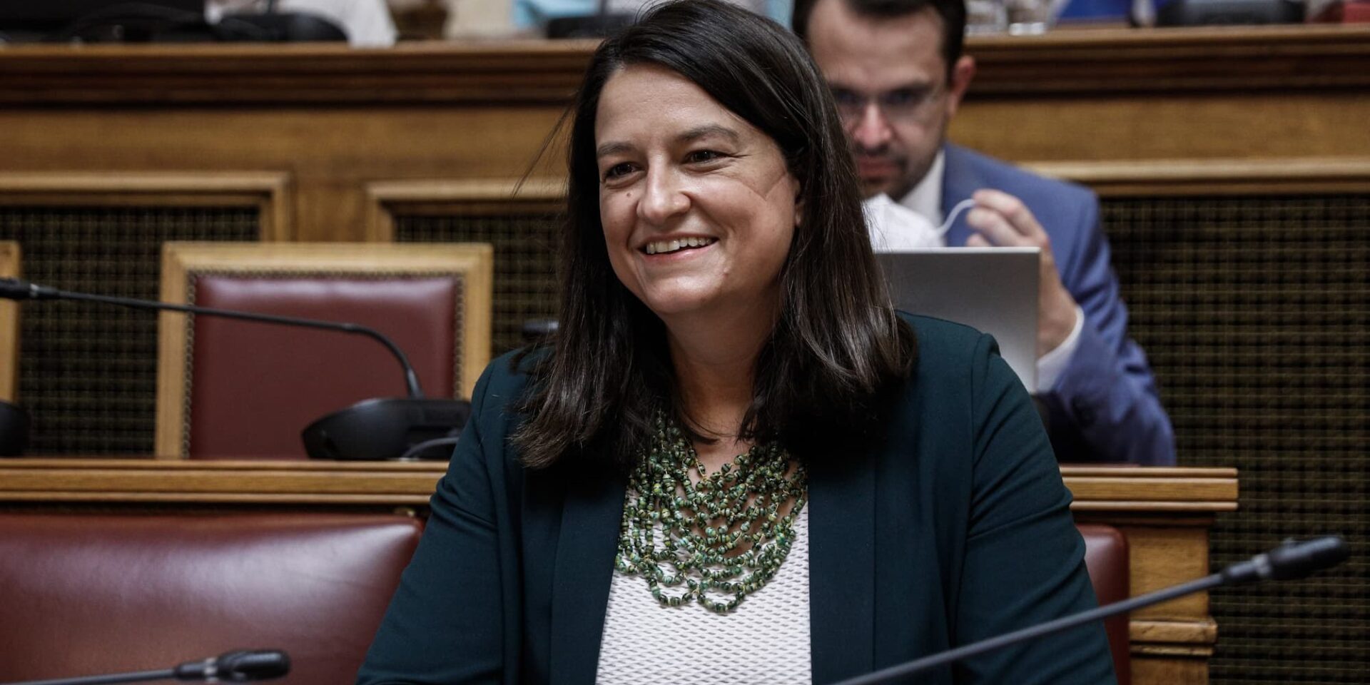 Η υπουργός Παιδείας, Νίκη Κεραμέως