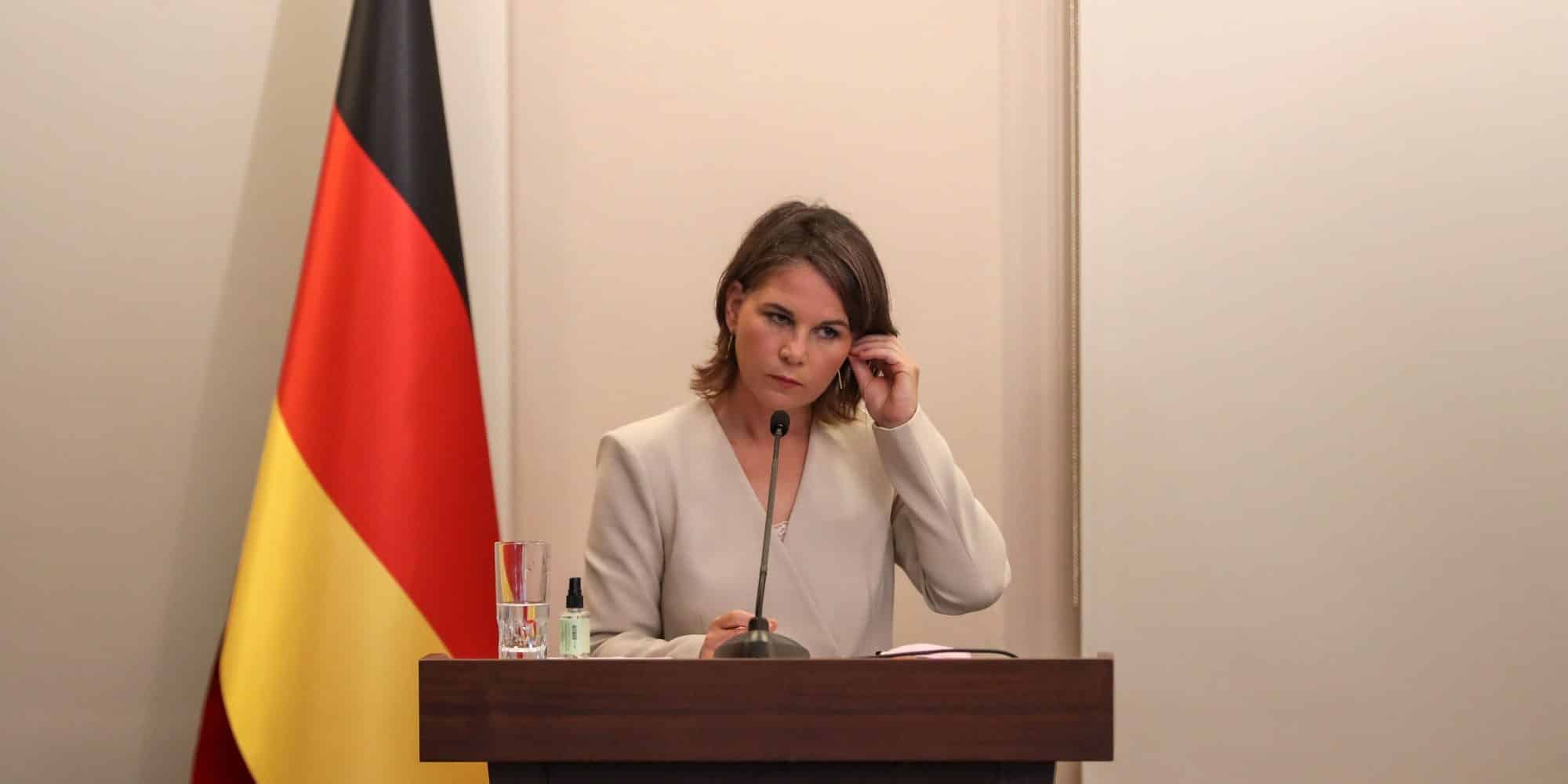 Η υπουργός Εξωτερικών της Γερμανίας Αναλένα Μπέρμποκ