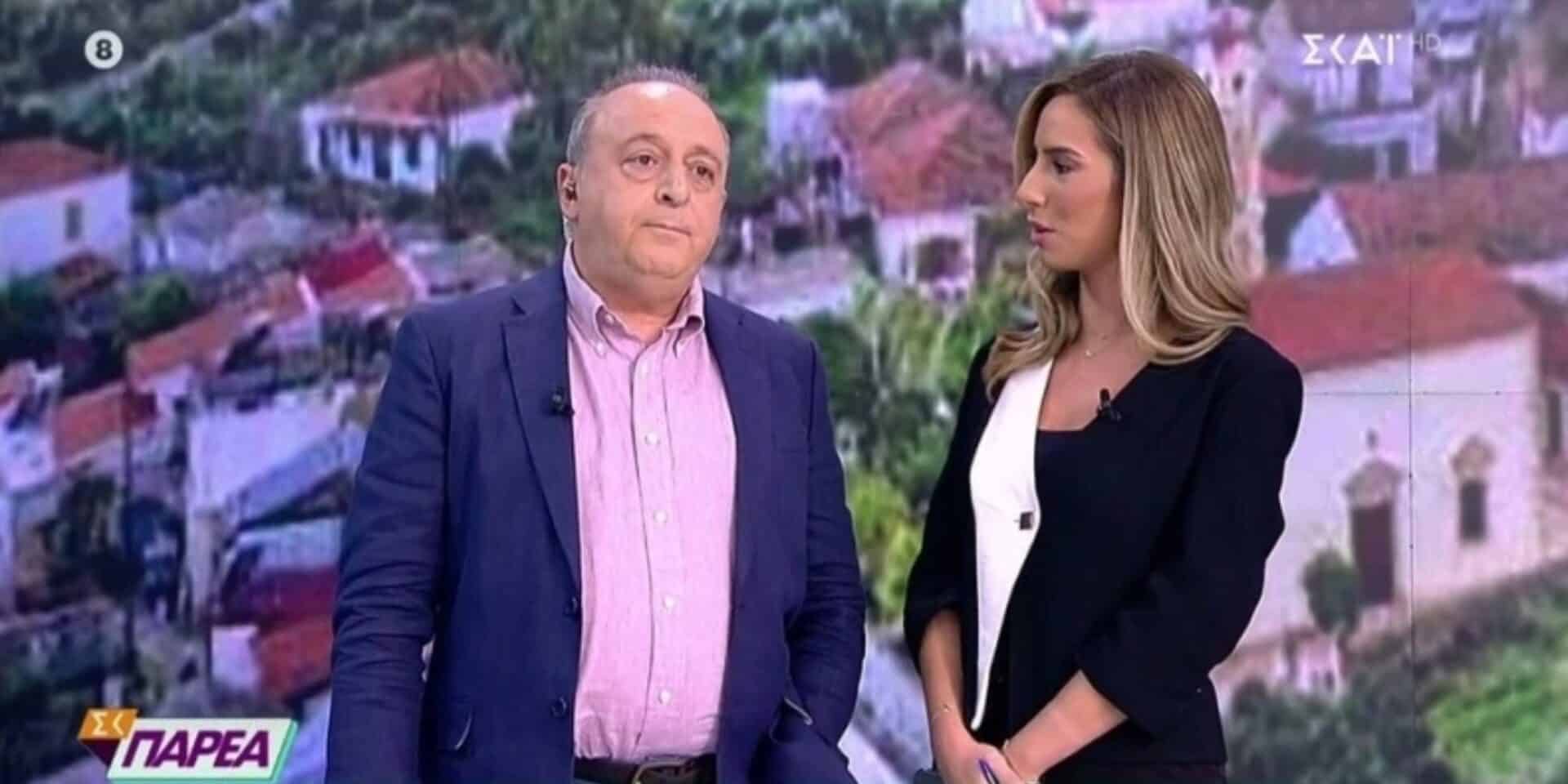 O Δημήτρης Καμπουράκης αποχαιρετά τον Σκάι