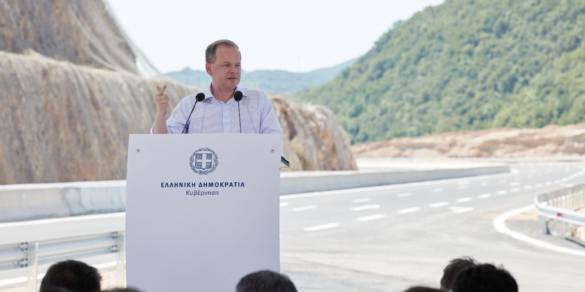 O υπουργός Μεταφορών Κώστας Καραμανλής