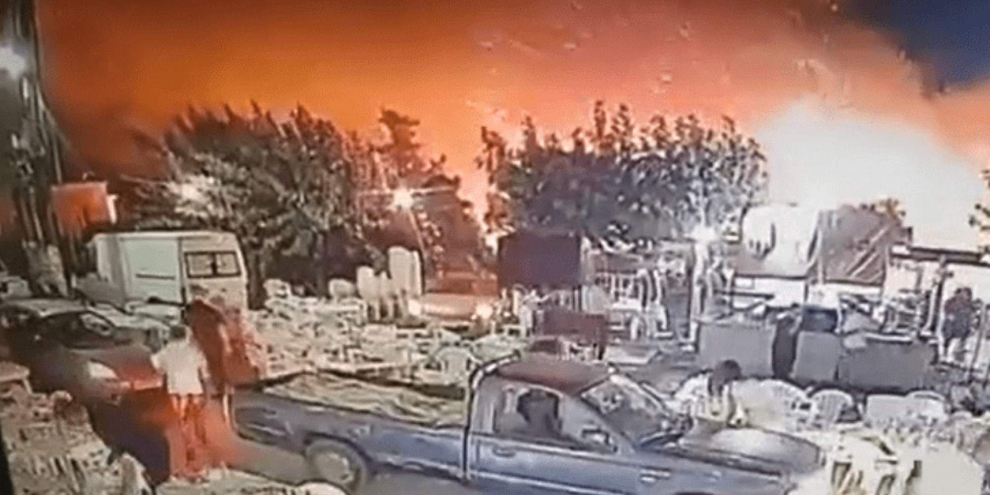 Στιγμιότυπο από την φωτιά στην Κρήτη