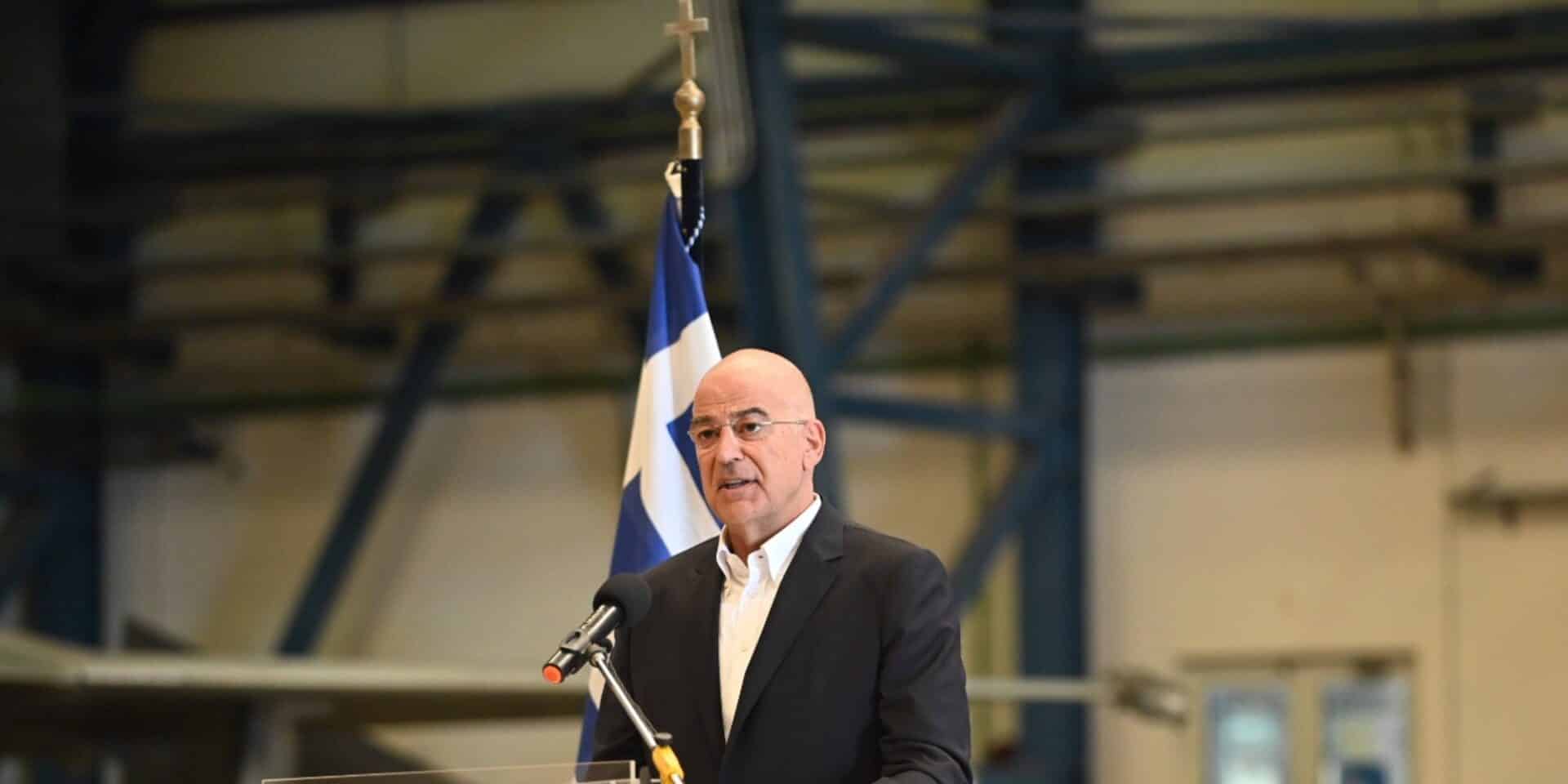 O υπουργός Εξωτερικών Νίκος Δένδιας