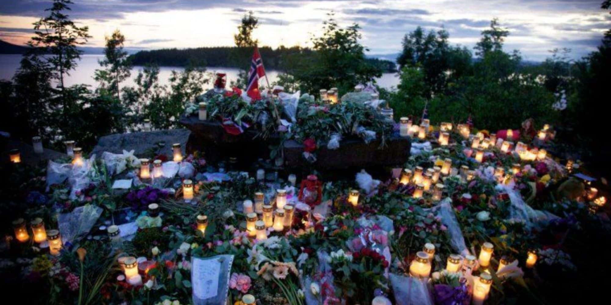 Κεριά προς τιμήν των νεκρών στην Νορβηγία