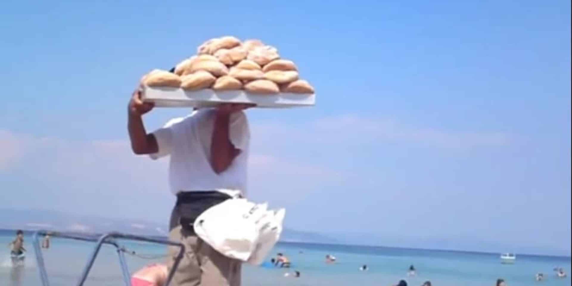 Λουκουμάδες σε παραλία