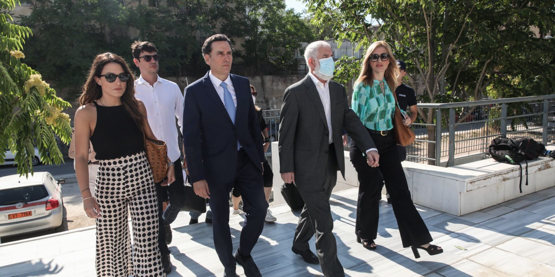 O Πέτρος Φιλιππίδης στα δικαστήρια