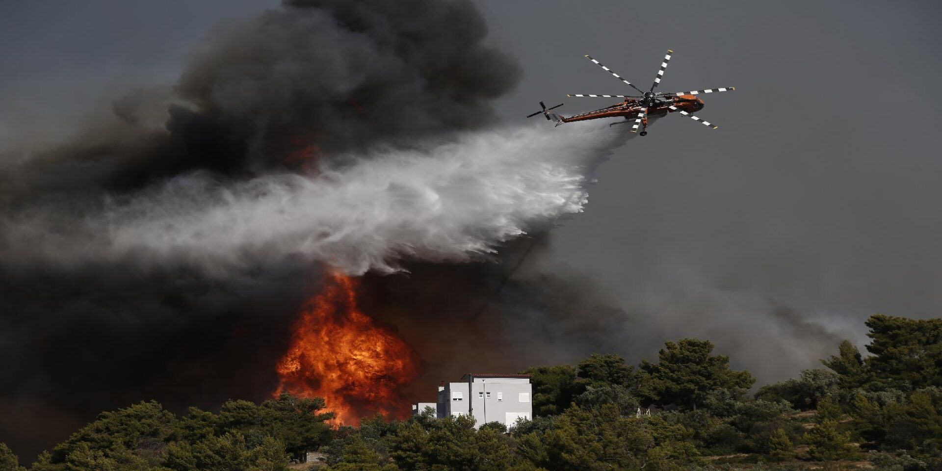 Πυρκαγιά στην Ανατολική Αττική