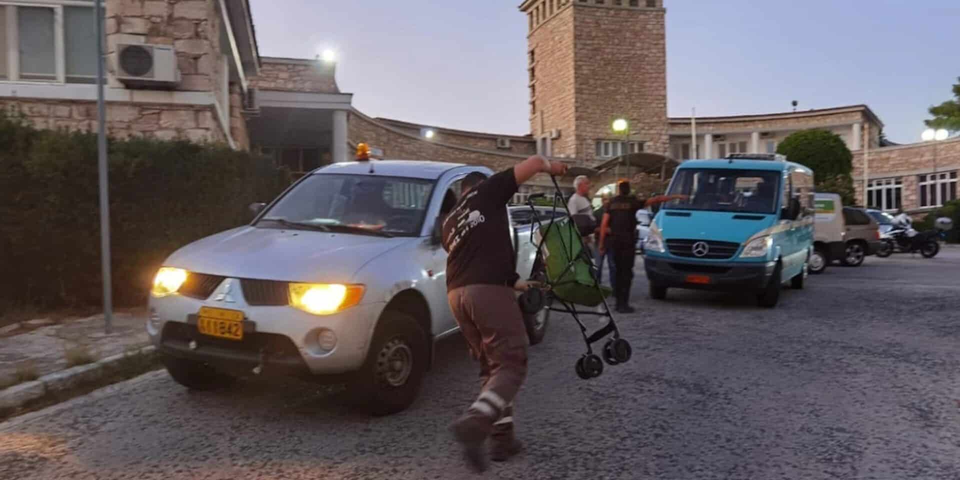 Εκκενώνεται το Παίδων Πεντέλης