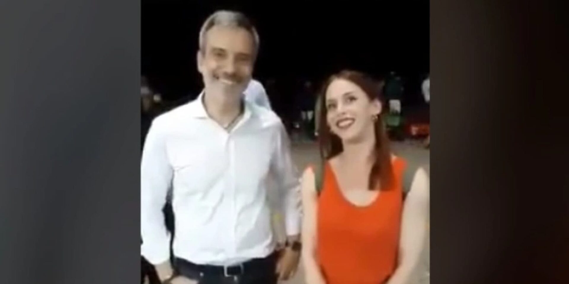 Ο Κωνσταντίνος Ζέρβας φωτογραφήθηκε με γυναίκα στη Θεσσαλονίκη
