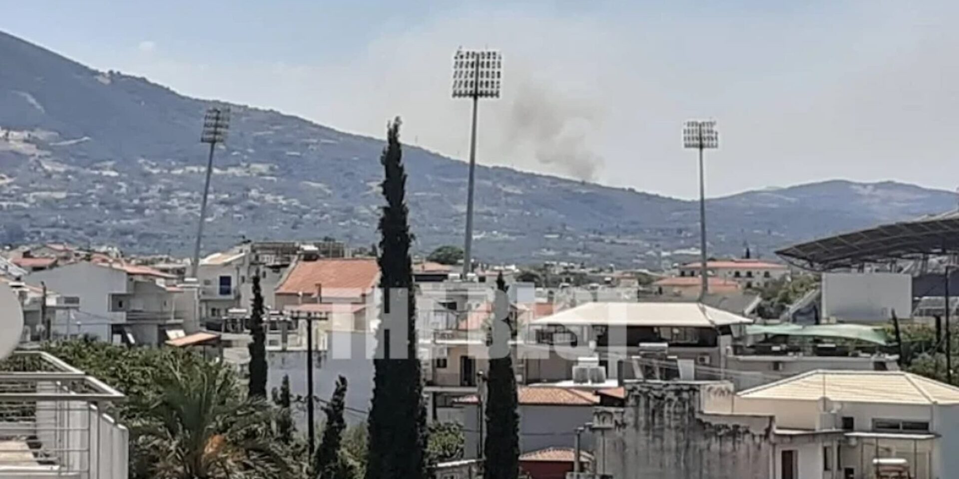 Ήχησε το 112 για τη φωτιά στην Αχαΐα