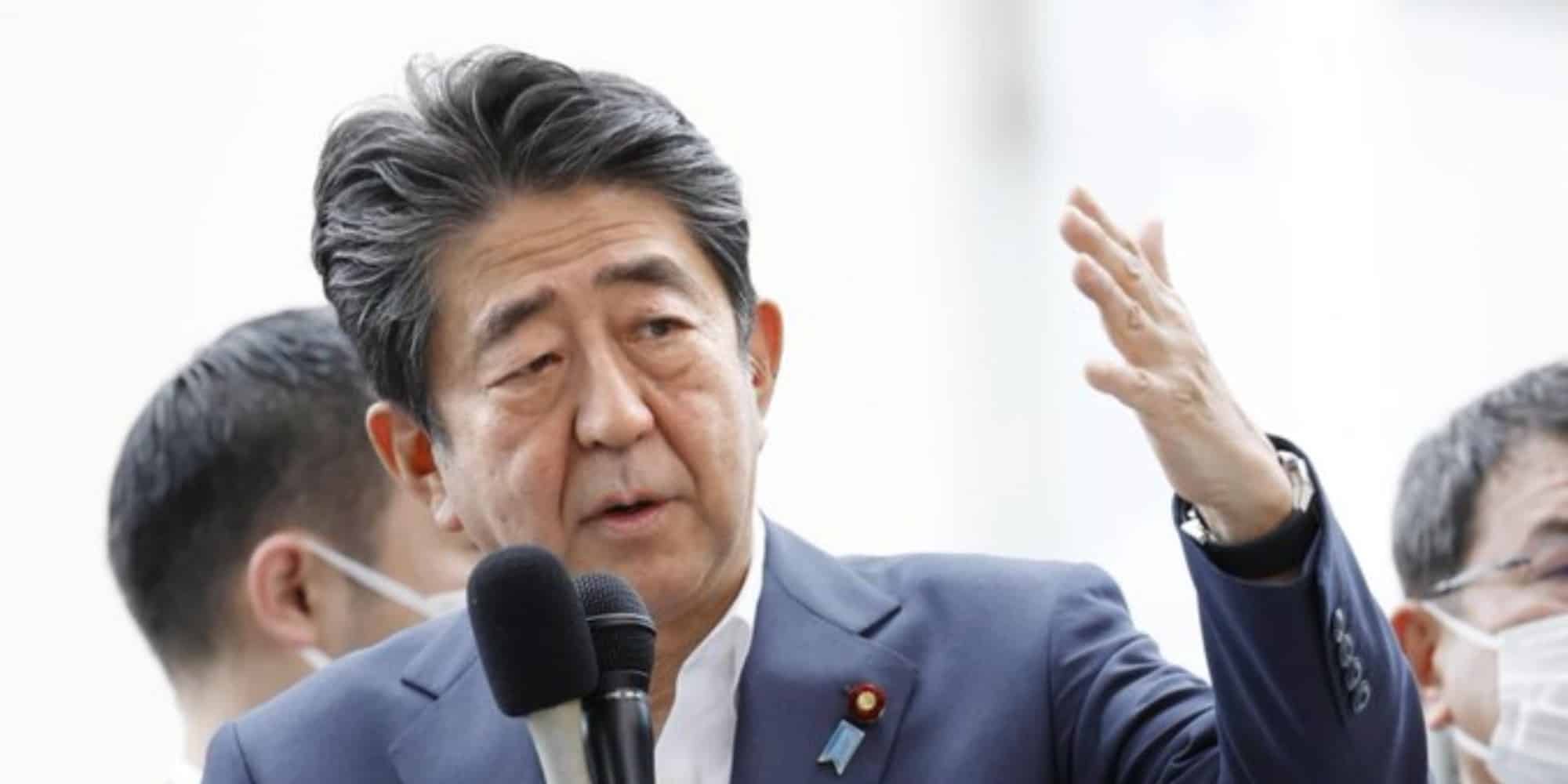 O πρώην πρωθυπουργό της Ιαπωνίας, Σίνζο Άμπε