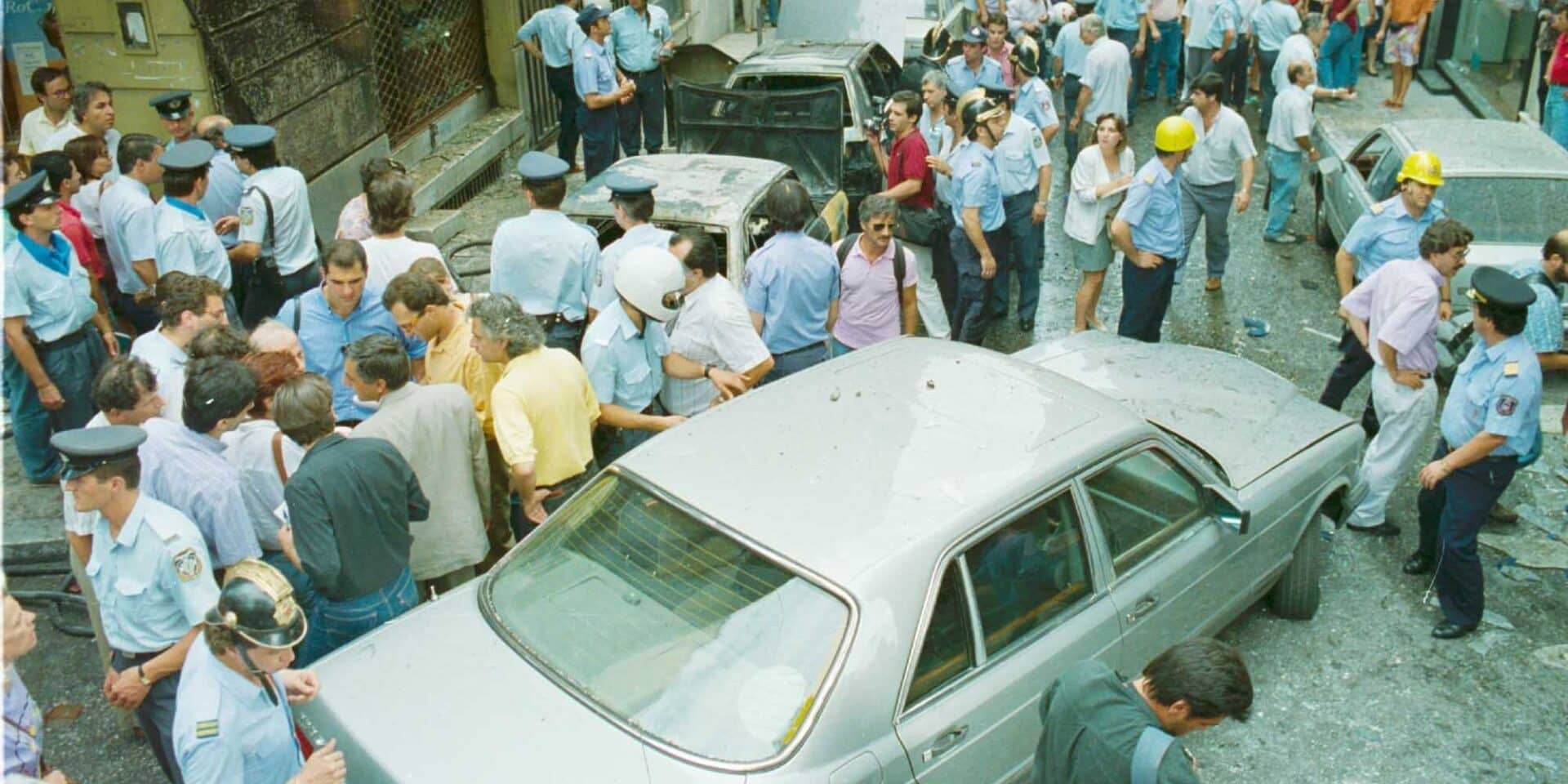 Το σημείο που έγινε η επίθεση της 17 Νοέμβρη