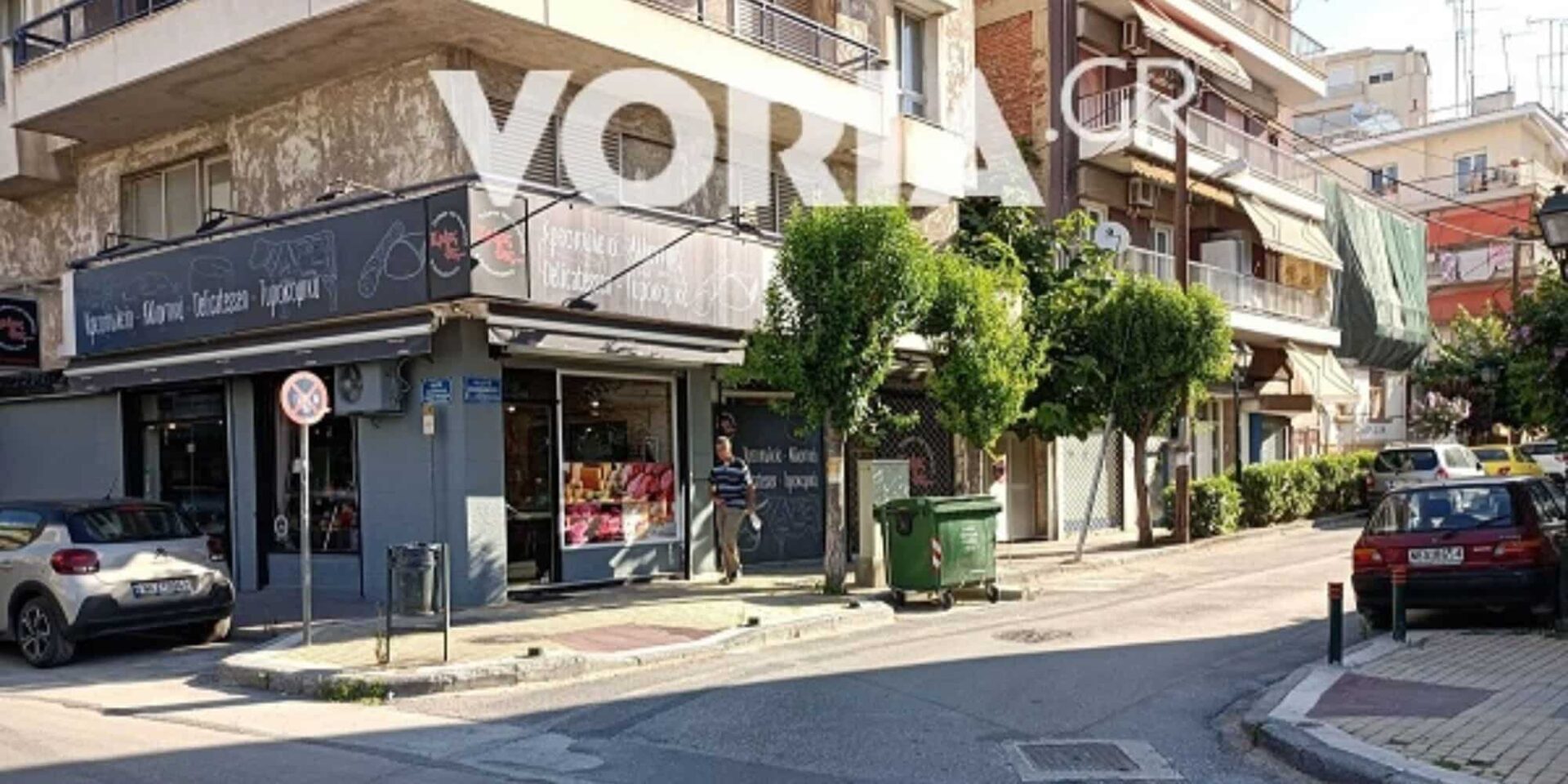 To σημείο που έπεσαν οι πυροβολισμοί