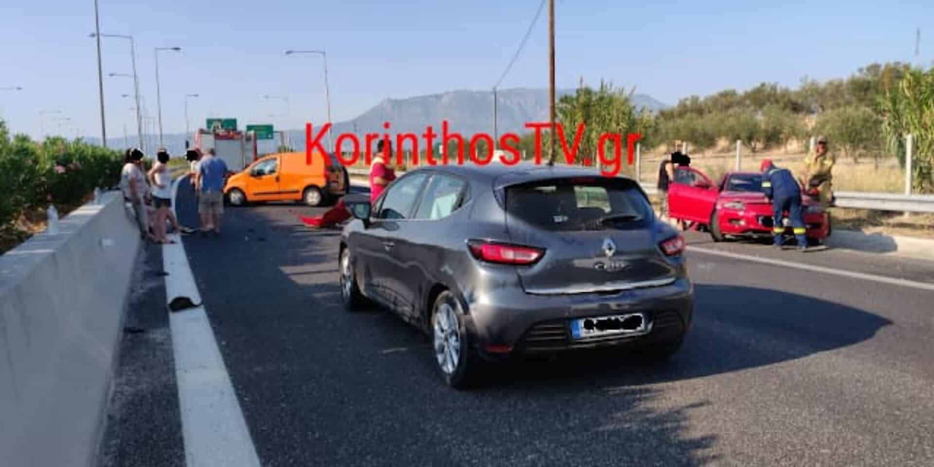 Εικόνα από το τροχαίο
