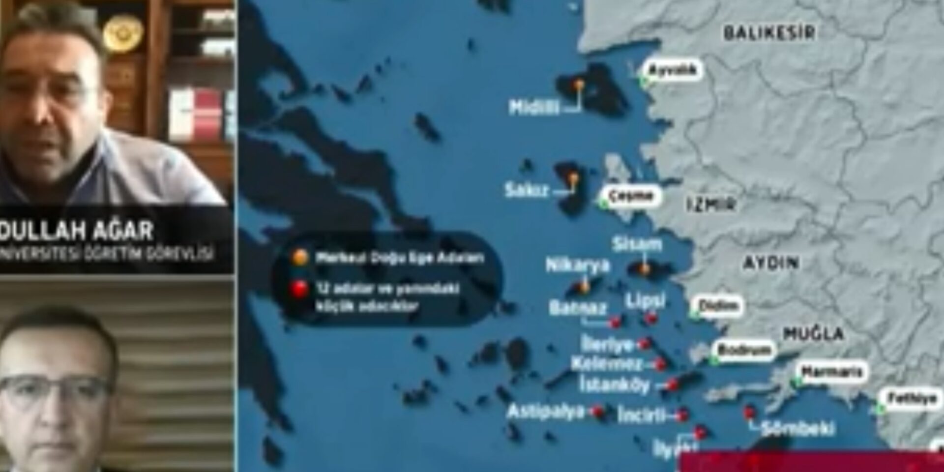 Ο χάρτης των Τούρκων με τις βάσεις των ΗΠΑ στην Ελλάδα