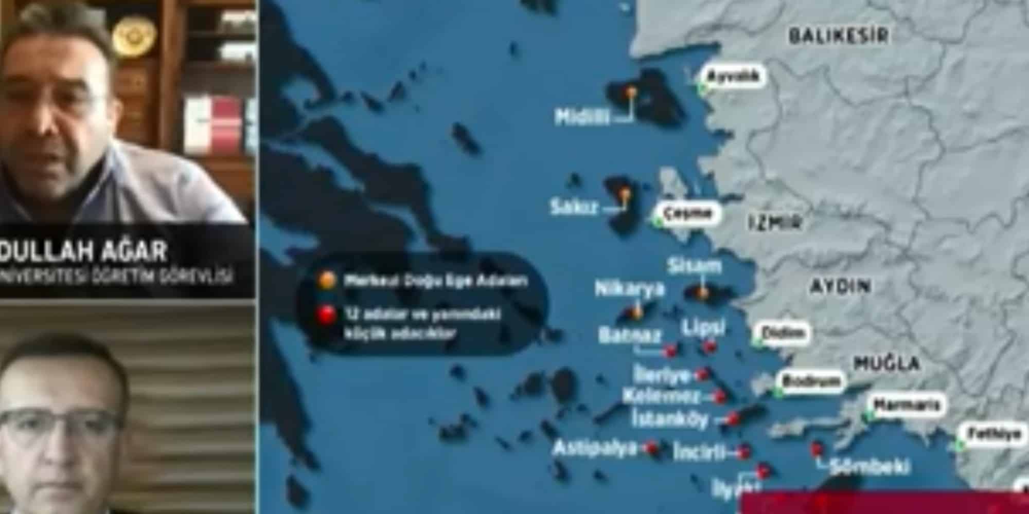 Ο χάρτης των Τούρκων με τις βάσεις των ΗΠΑ στην Ελλάδα