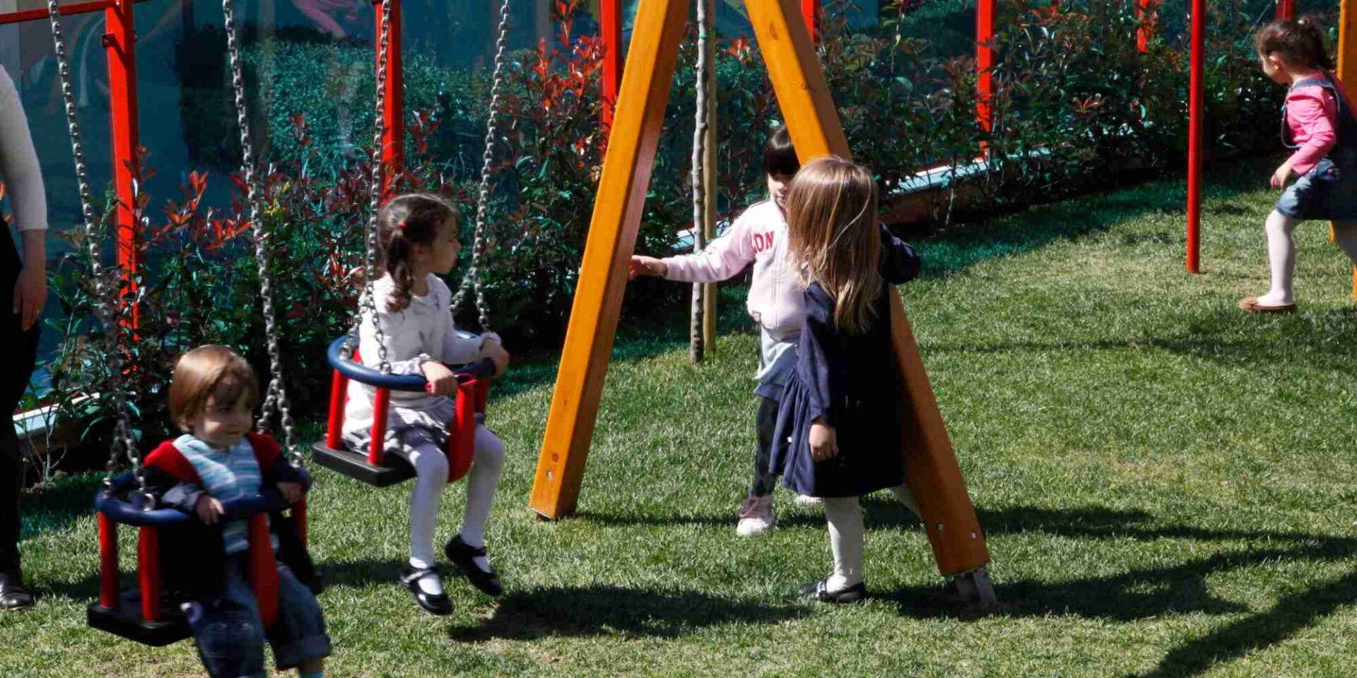 Παιδιά σε βρεφονηπιακό σταθμό