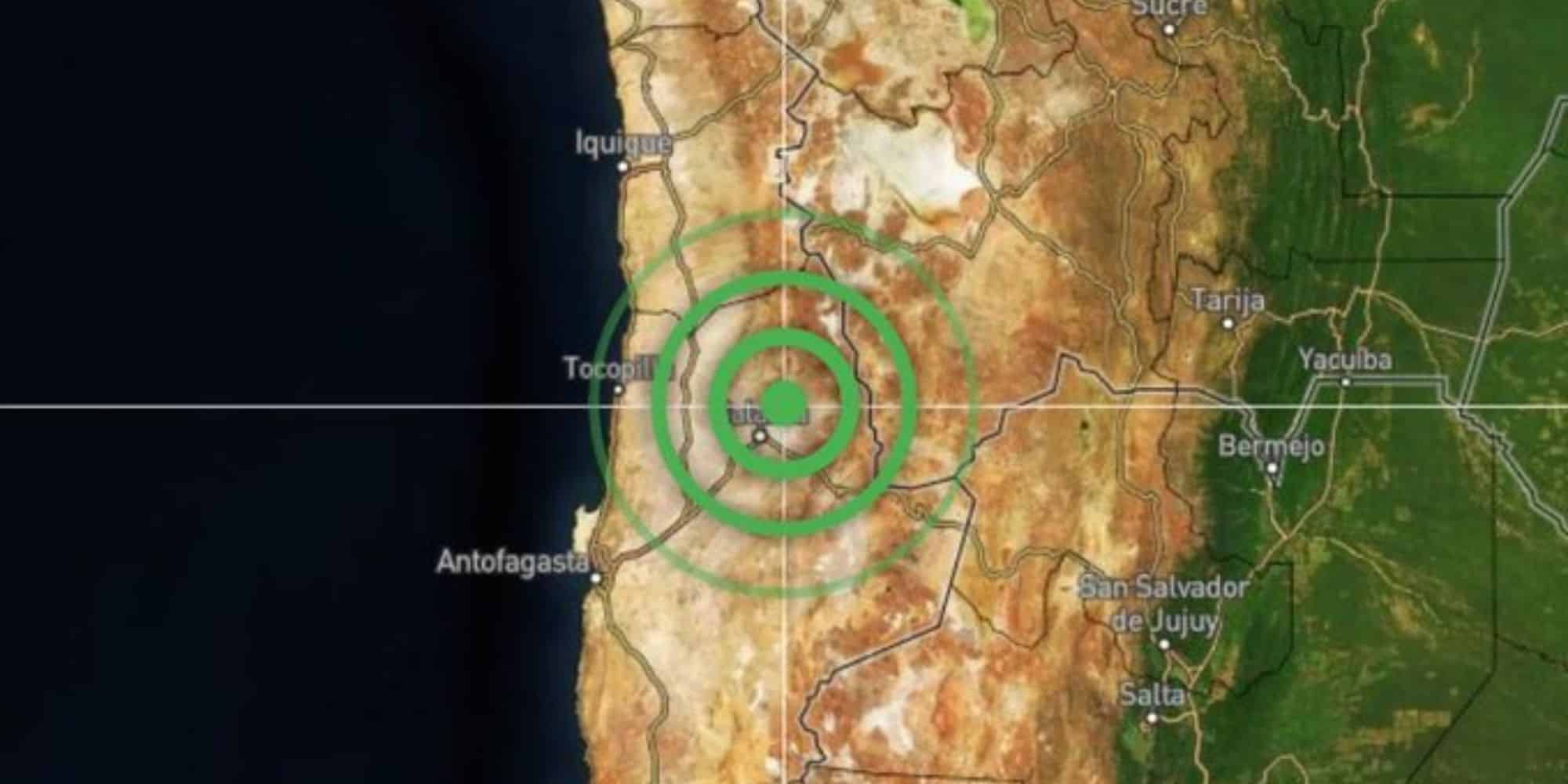 Το επίκεντρο του σεισμού στη Χιλή