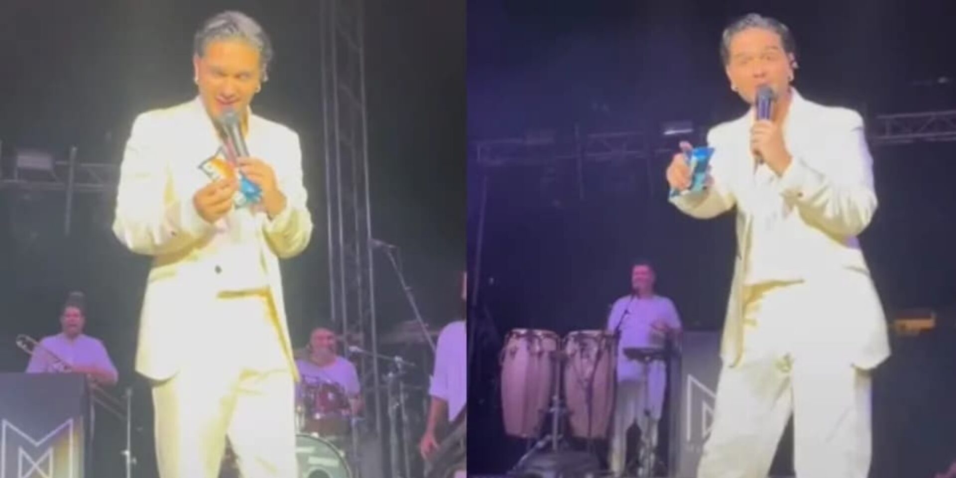 Η στιγμή που ο Χρήστος Μάστορας πιάνει το κρουασάν