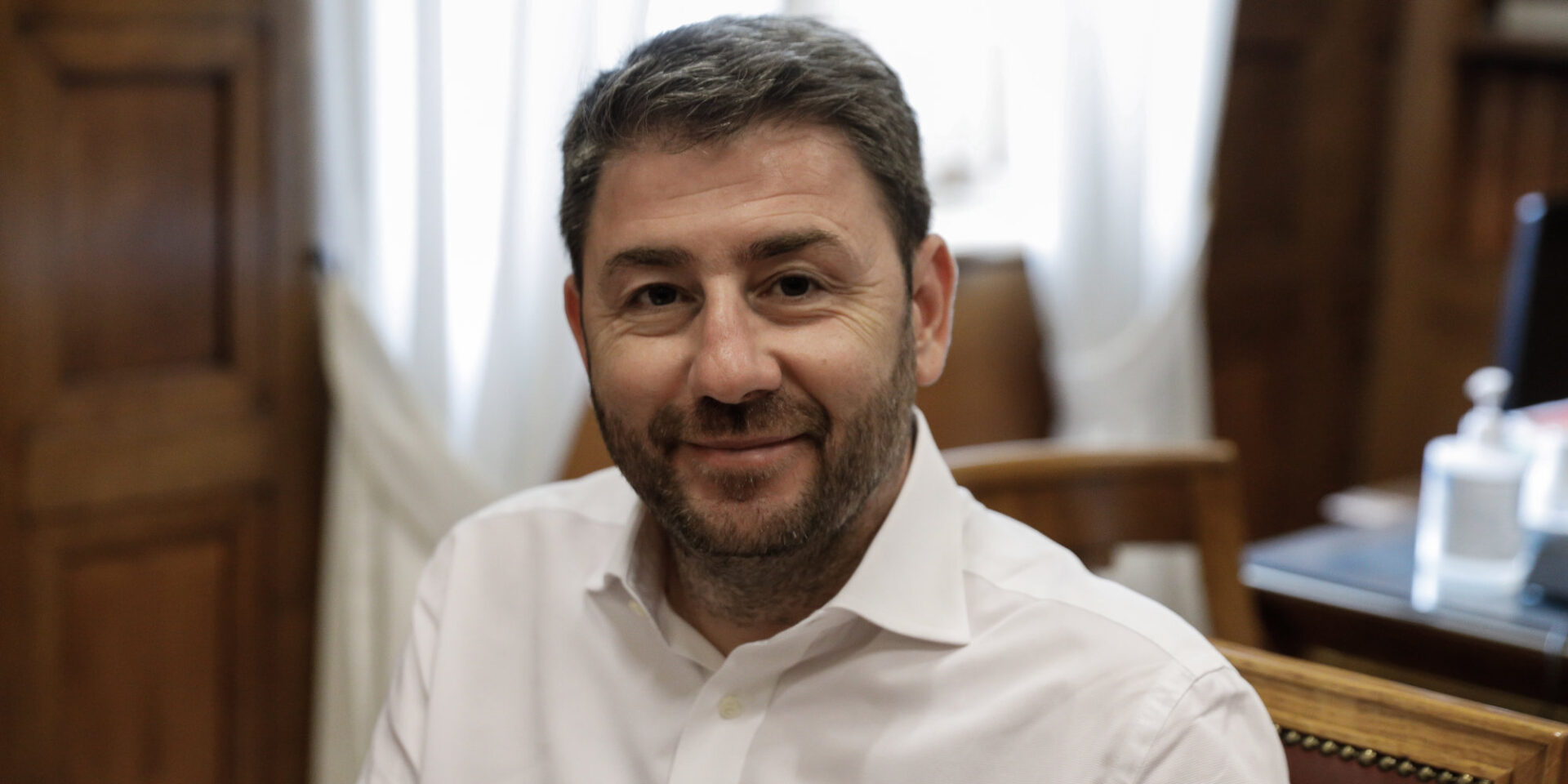 Ο πρόεδρος του ΚΙΝΑΛ Νίκος Ανδρουλάκης