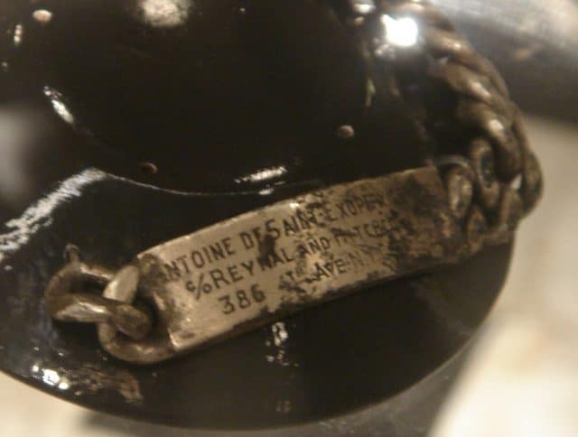 Ένα βραχιόλι που ανήκε στον Αντουάν ντε Σαιντ Εξυπερύ βρέθηκε από έναν ψαρά στη Νότια Γαλλία το 1998