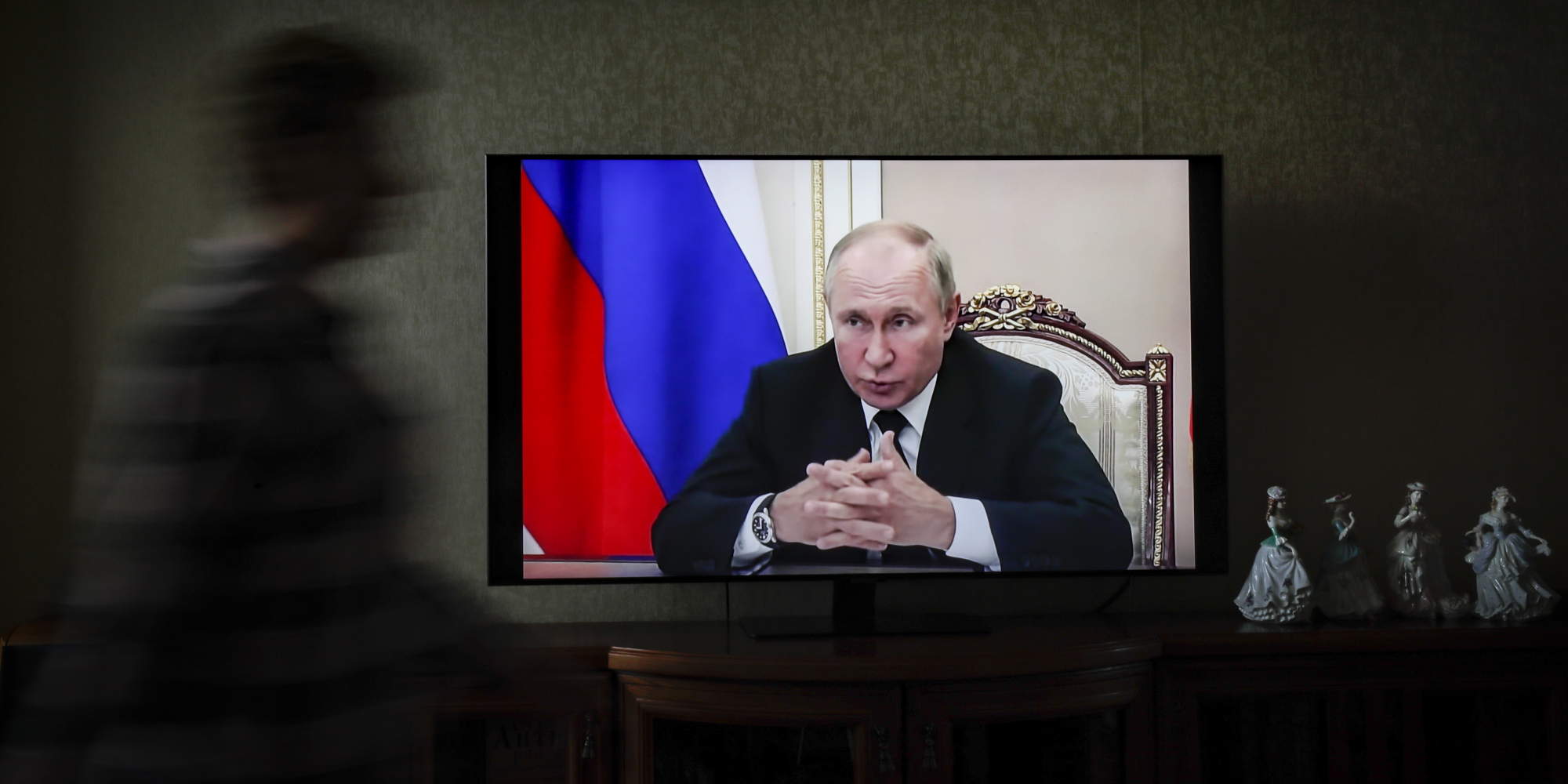 Ο Ρώσος πρόεδρος Βλαντιμίρ Πούτιν σε δηλώσεις του από τηλεοράσεως