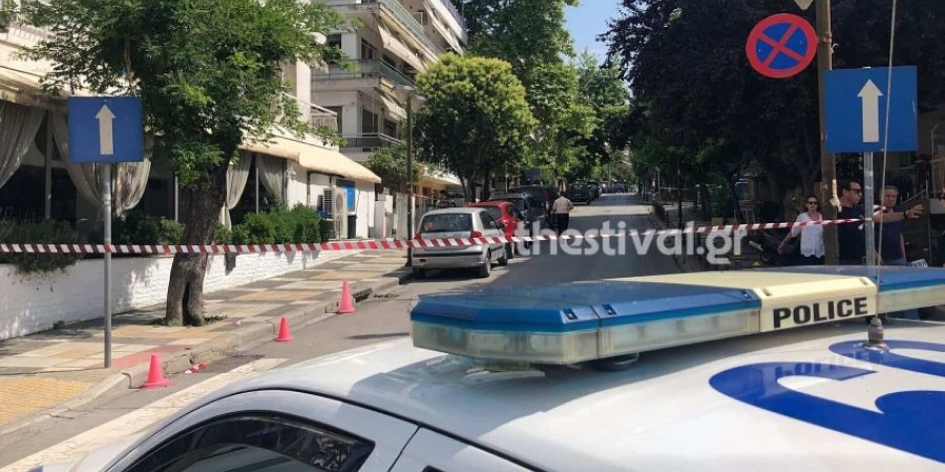 Περιπολικό στη Θεσσαλονίκη