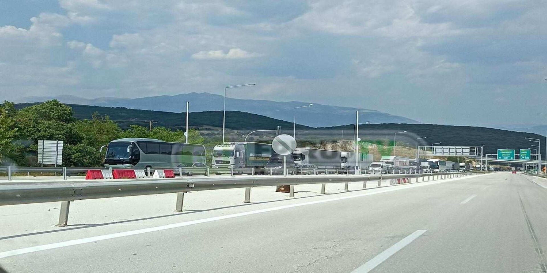 Ουρά στην Εγνατία οδό