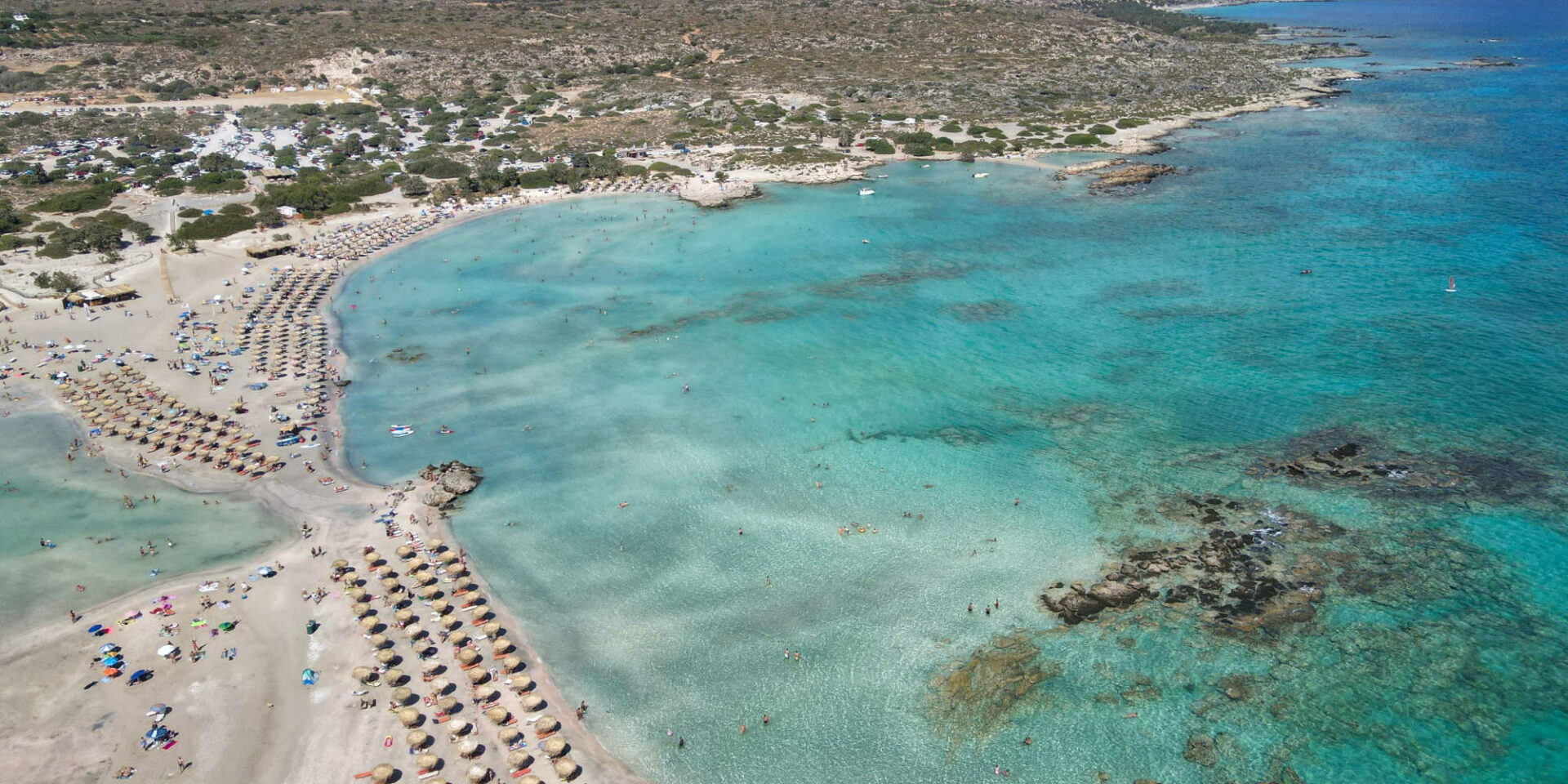 Πανοραμική εικόνα από το Ελαφονήσι