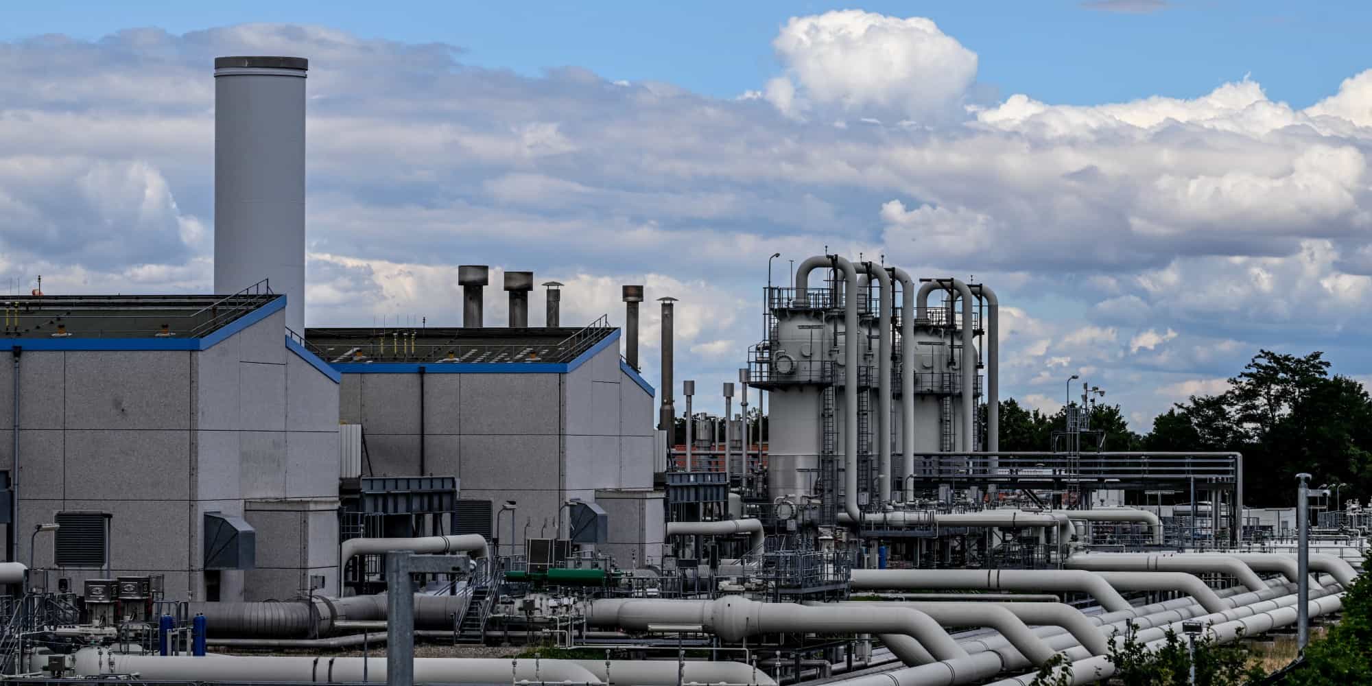 Σταθμός συμπίεσης φυσικού αερίου στη Ρωσία