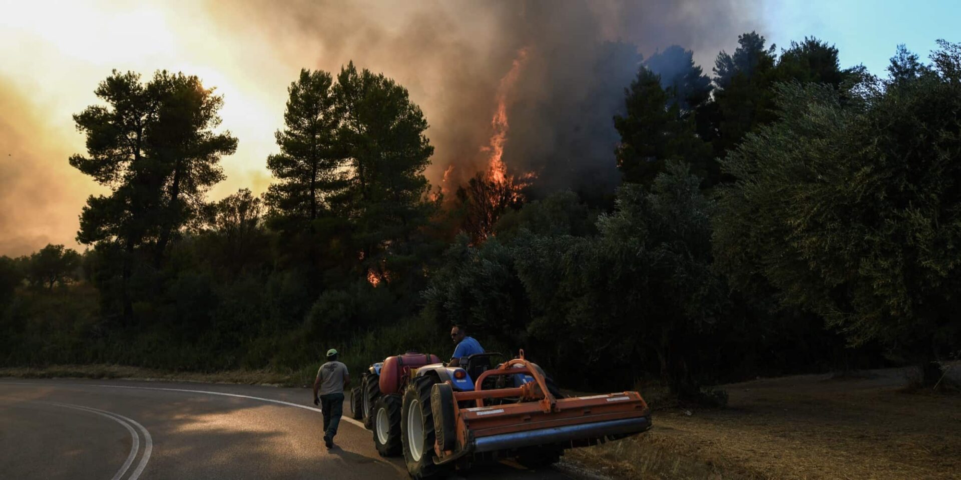 Φωτιά στα Κρέστενα στην Ηλεία