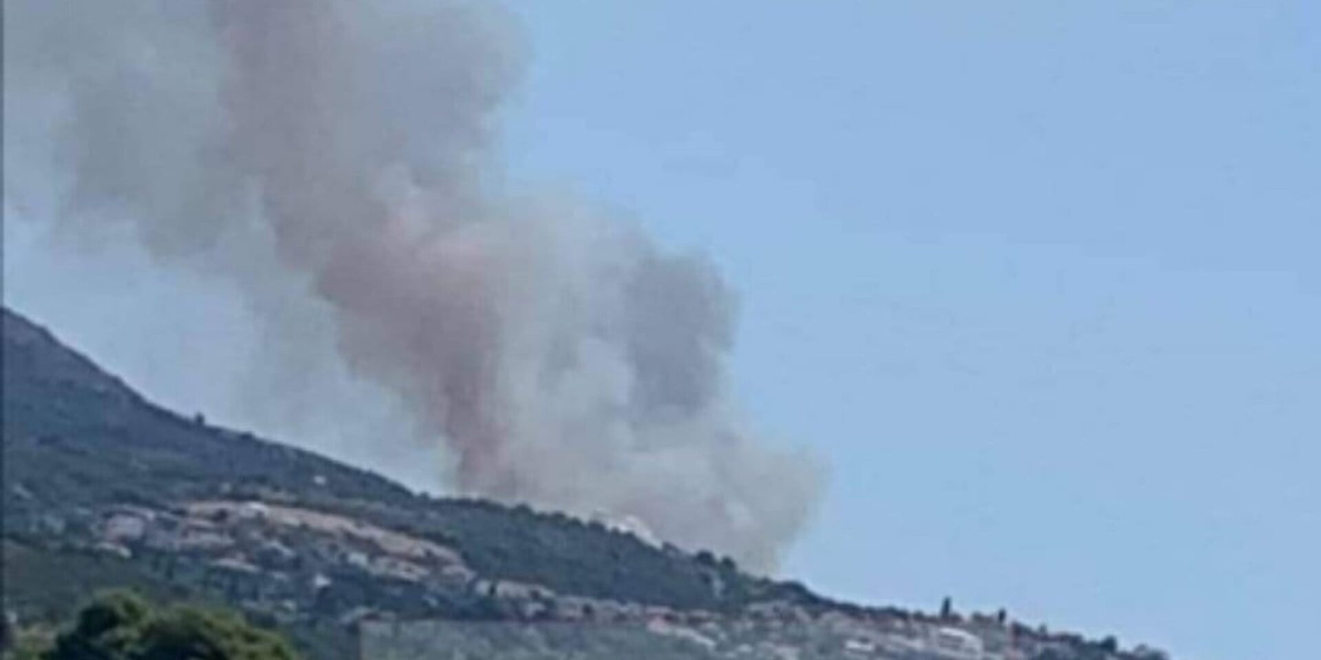 Φωτιά στο Ακριτοχώρι Μεσσηνίας