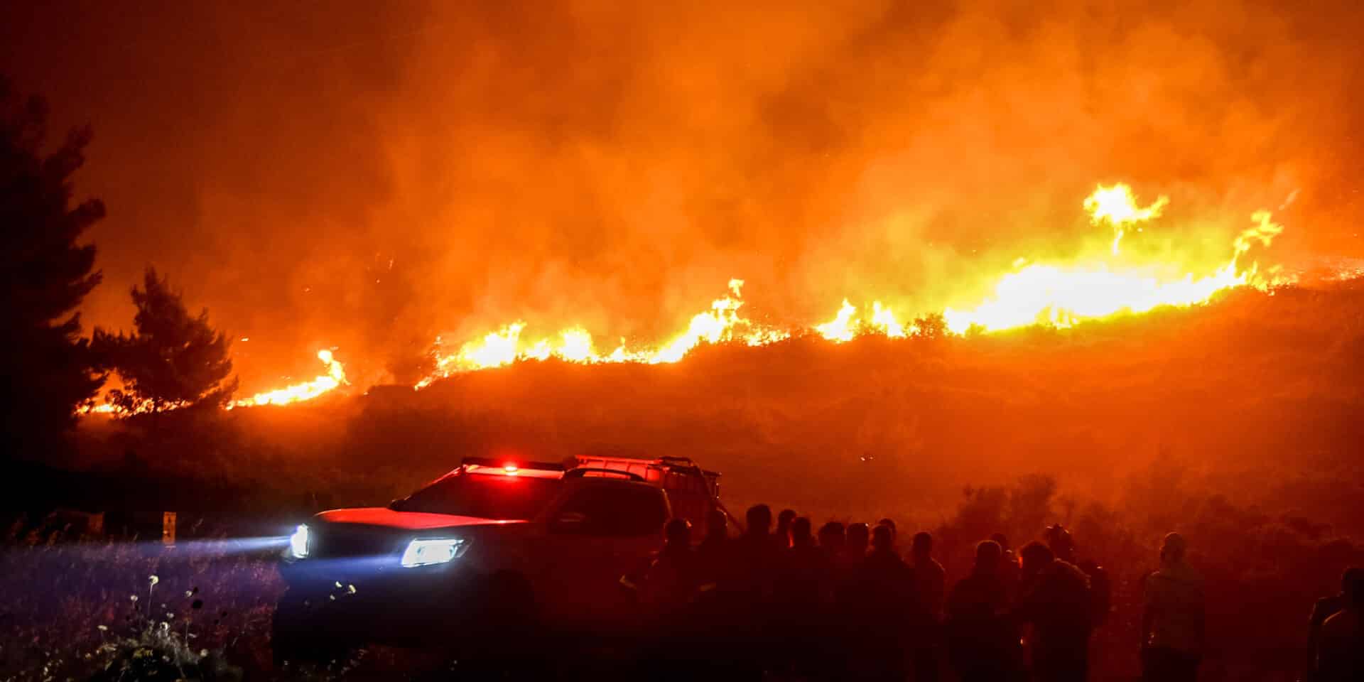 Φωτιά στην Πεντέλη
