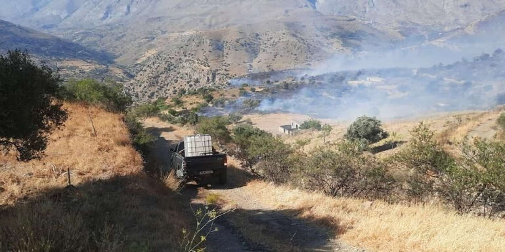 Φωτιά στο Ρέθυμνο