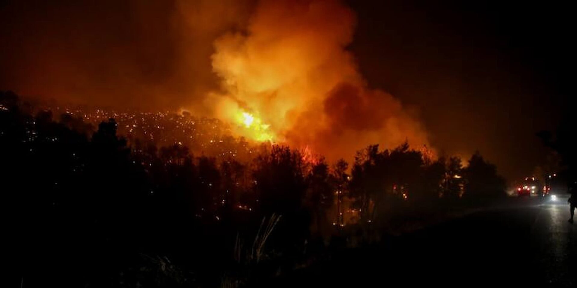 Ολονύχτια μάχη με τις φλόγες στο Ρέθυμνο