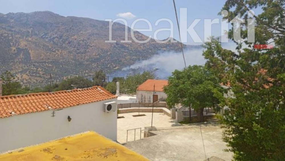 Φωτιά στο Ρέθυμνο