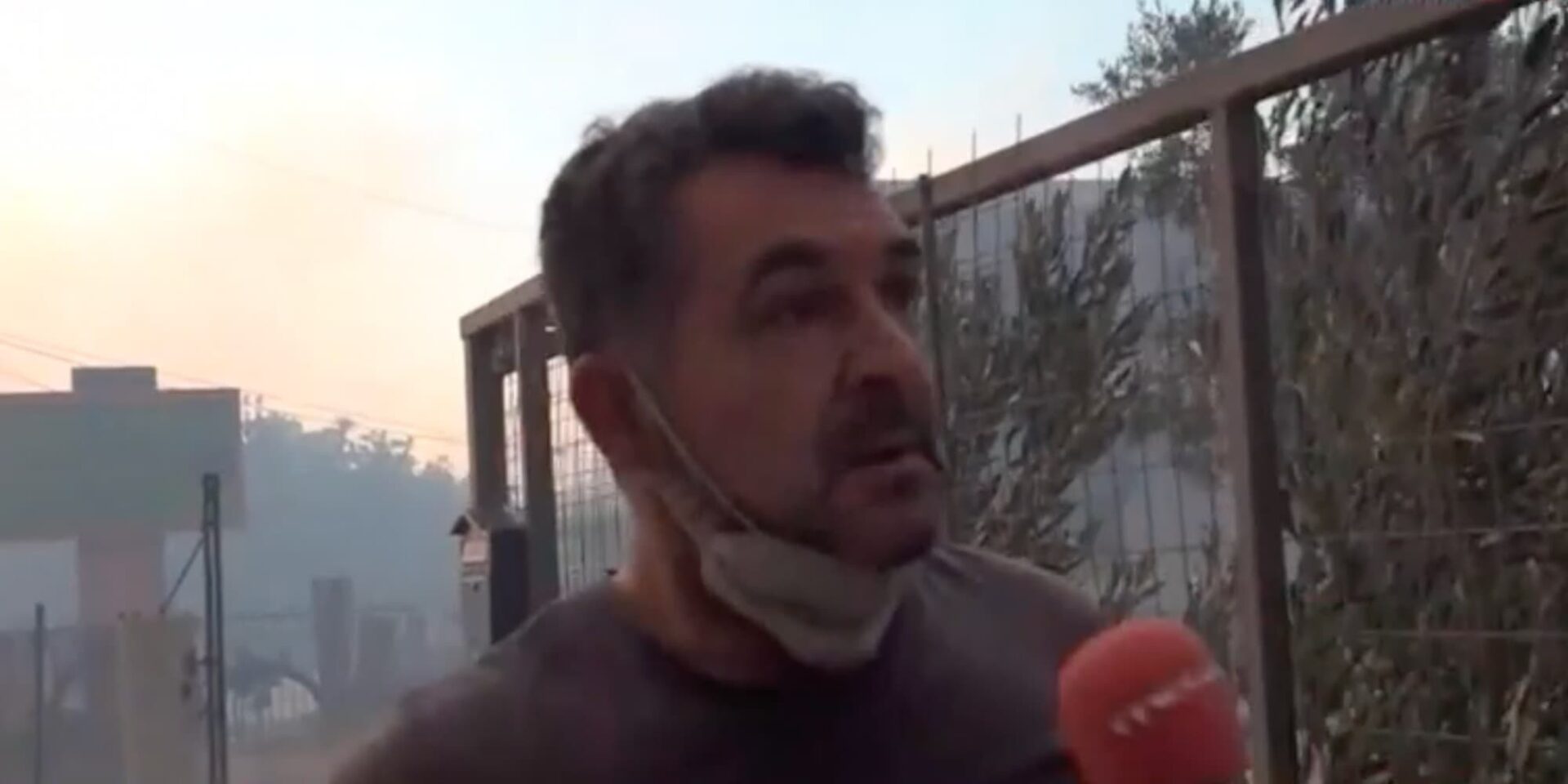 Αγανακτισμένος κάτοικος της Πεντέλης