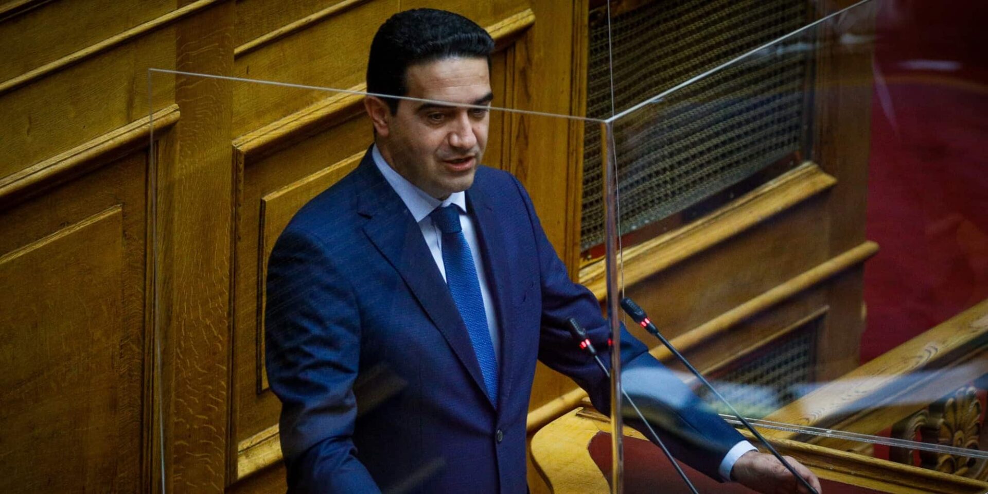 Ο επικεφαλής της Κοινοβουλευτικής Ομάδας του ΠΑΣΟΚ – Κινήματος Αλλαγής, Μιχάλης Κατρίνης