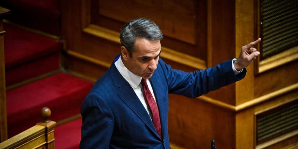 Ο Κυριάκος Μητσοτάκης στη Βουλή στις 6 Ιουλίου