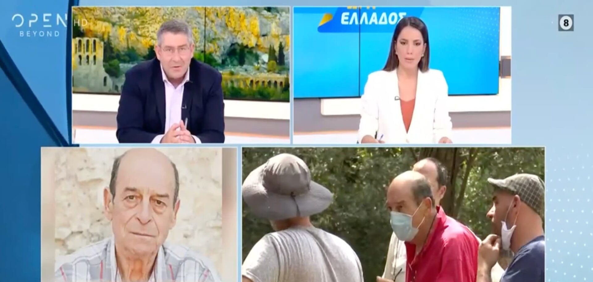 Άγνωστοι έκλεψαν το βαν του Μανουσάκη με όλο τον εξοπλισμό στα γυρίσματα για το «Κόκκινο Ποτάμι»