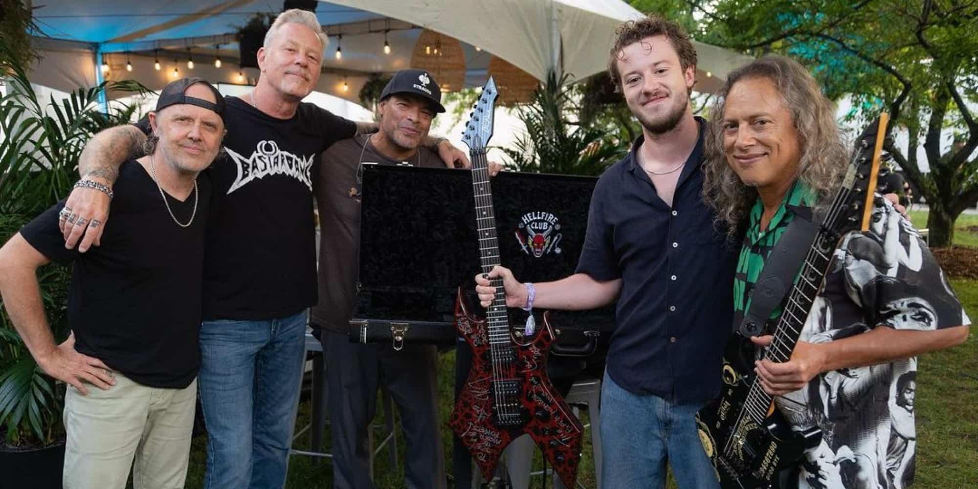 O «Eddie Munson» του Stranger Things γνώρισε τους Metallica