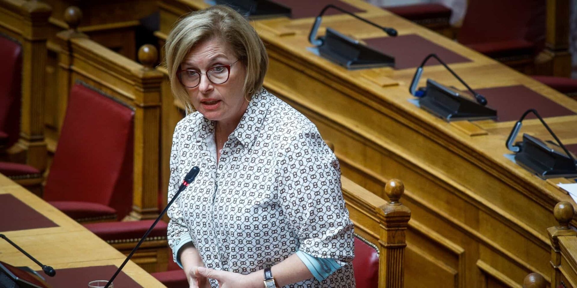 Η αναπληρώτρια υπουργός Υγείας Μίνα Γκάγκα