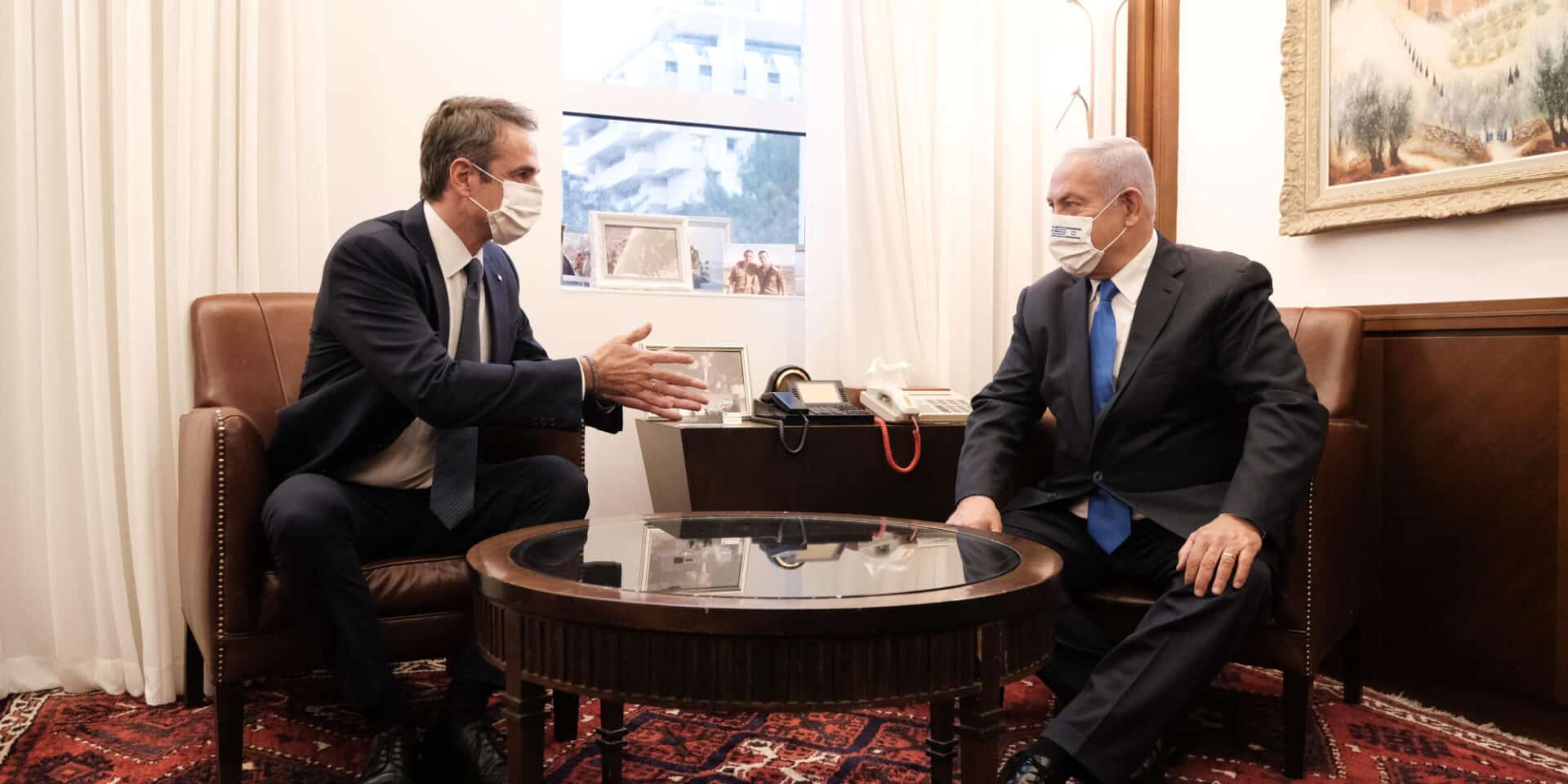 Κυριάκος Μητσοτάκης - Μπενιαμίν Νετανιάχου