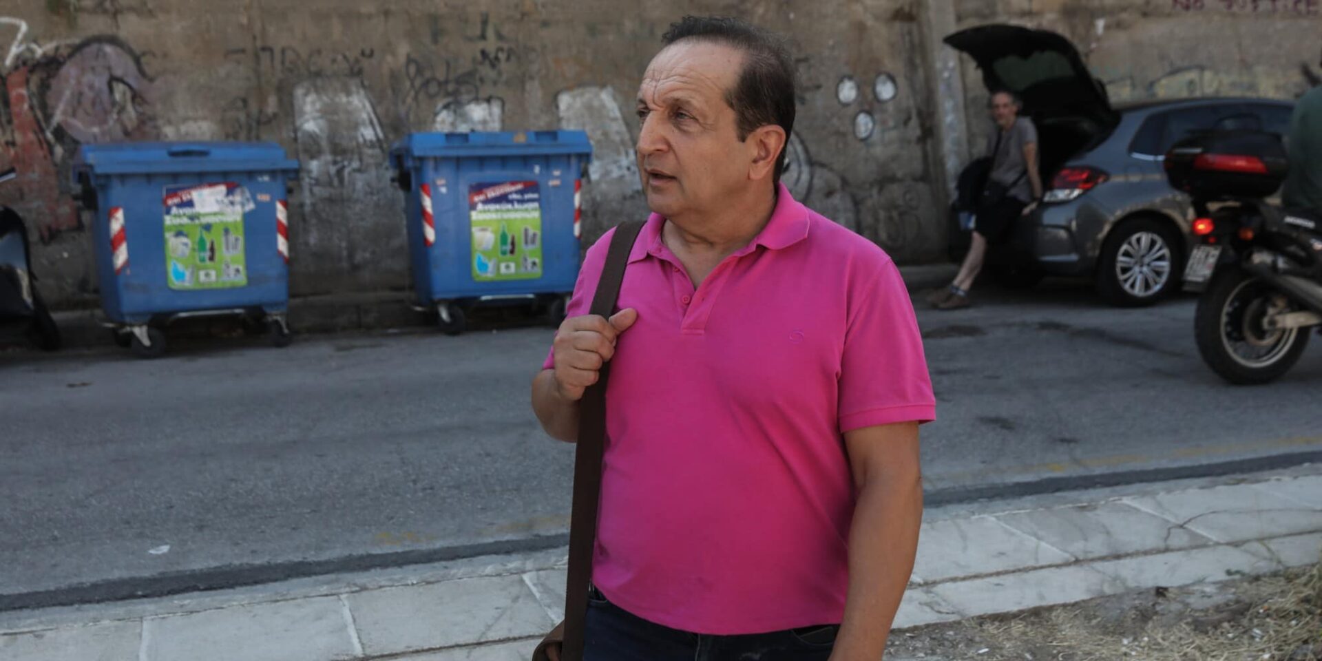 Ο ηθοποιός Σπύρος Μπιμπίλας