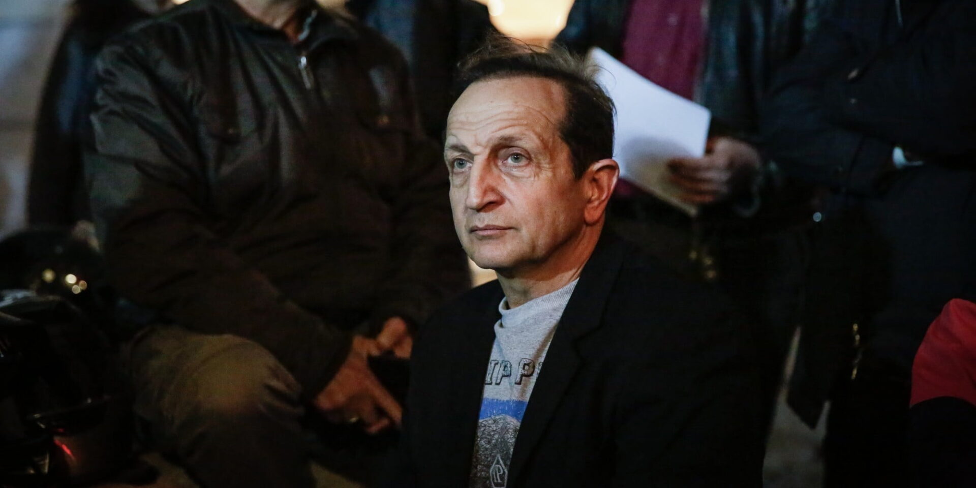 Ο ηθοποιός Σπύρος Μπιμπίλας