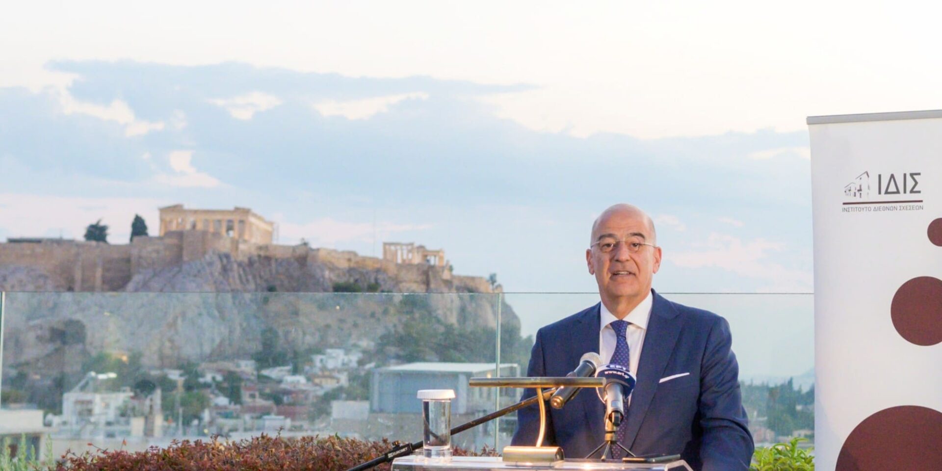 Ο υπουργός Εξωτερικών, Νίκος Δένδιας