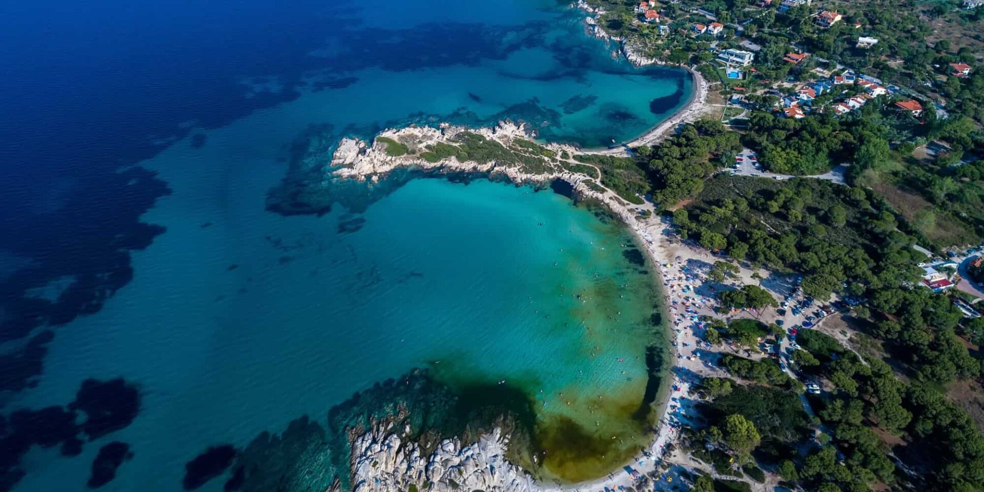 Η παραλία Καρύδι στη Χαλκιδική