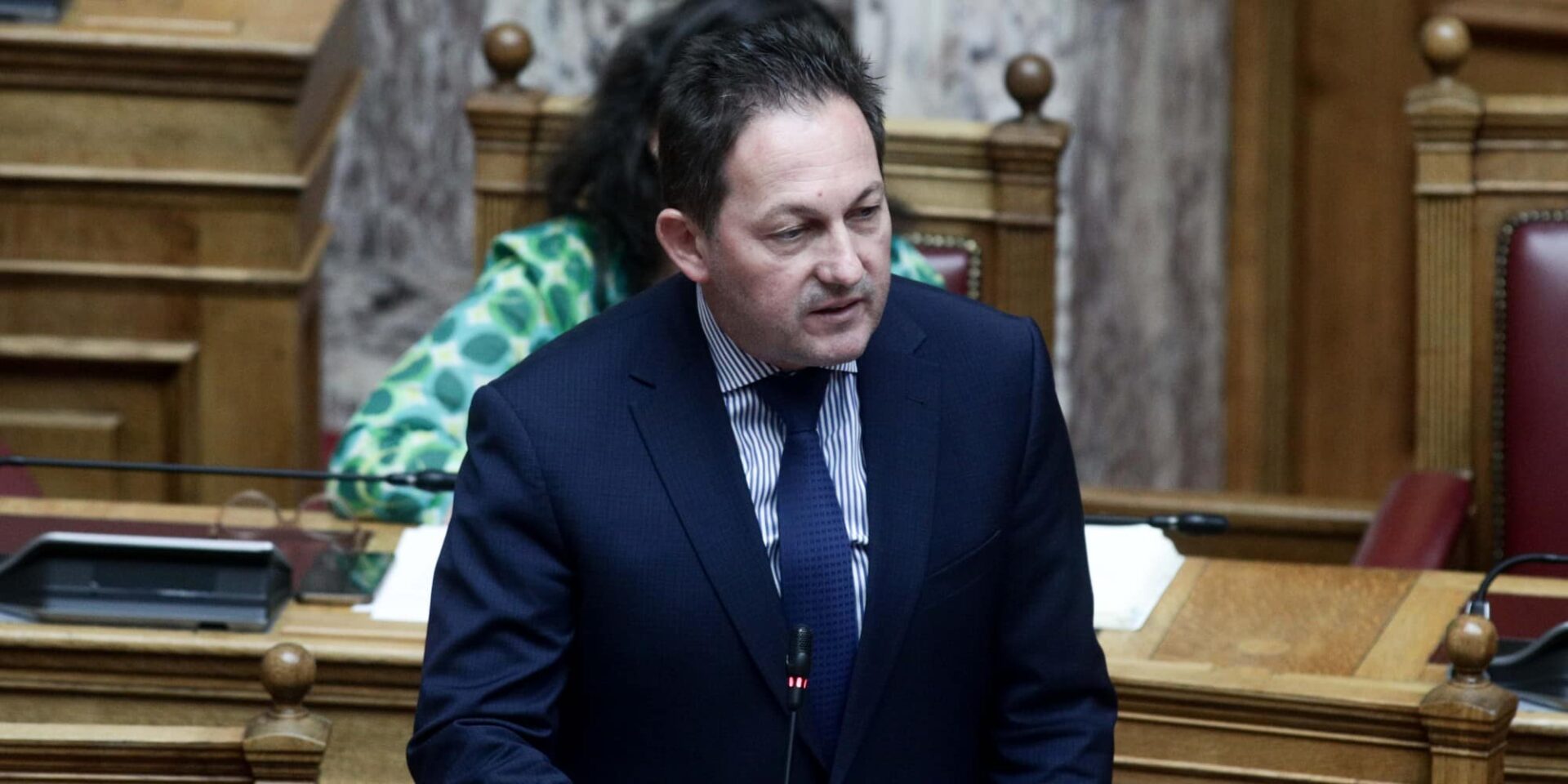 Ο αναπληρωτής υπουργός Εσωτερικών, Στέλιος Πέτσας